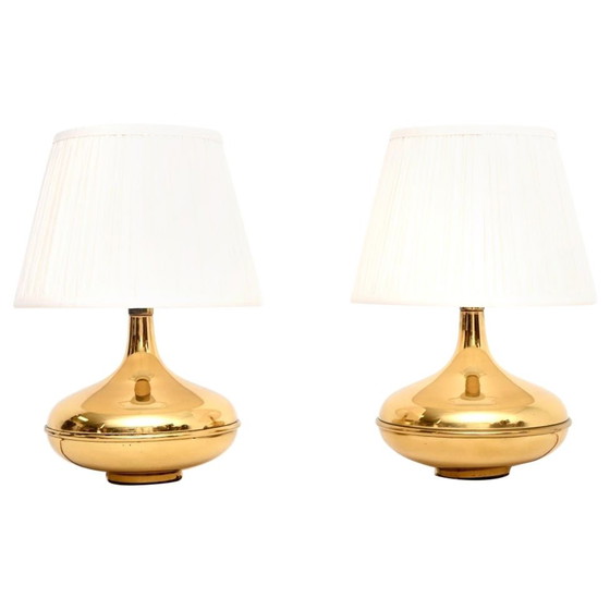 Lampade da tavolo dorate di Luci Italia, 1970 – Vintage (photo 4 of 17)