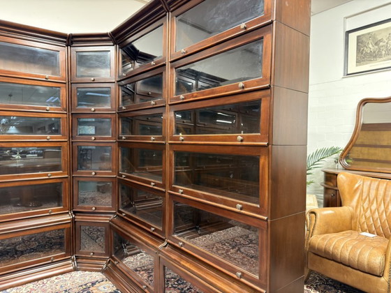Libreria ad Angolo Classica Inglese Globe Wernicke – Librerie, Vetro, Metallo (photo 11 of 22)