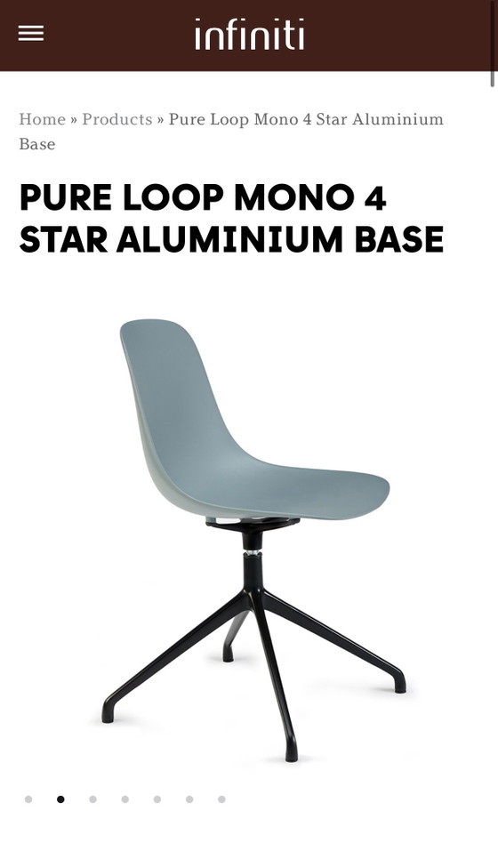 Image 1 of 6x Infiniti Pure Loop Mono-Stühle - neuer Preis: 2300 €