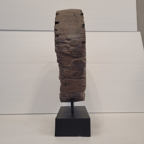 Image 1 of Beeldhouwwerk / Houtsnijwerk "Boeddha", 20e eeuw - Azië