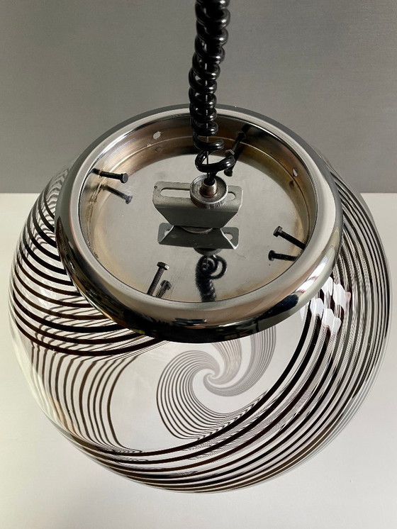 Image 1 of Murano art glass pendant light, Lino Tagliapietra attributable, 1970s.