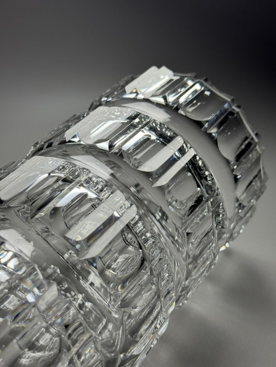 Val Saint Lambert “Cendrillon” Crystal Vase — Charles Graffart, Belgium, c. 1940s (photo 7 of 15)
