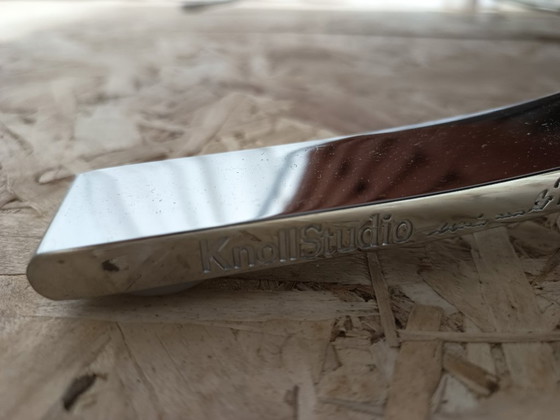 Image 1 of Sillones KNOLL Studio Barcelona (NUEVA Serie 2026) en piel natural (color coñac)