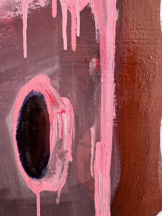 Image 1 of Le grand art : la peinture à l'huile "fatiguée de courir après".