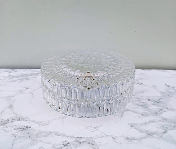 Image 1 of Vintage Plafondlamp / Plafonnière Italiaans