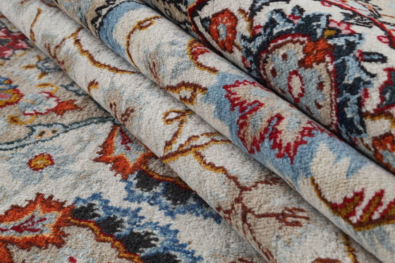 Image 1 of Tappeto persiano Kashan 4,40 x 3,35 Tappeto orientale pregiato n. 1060