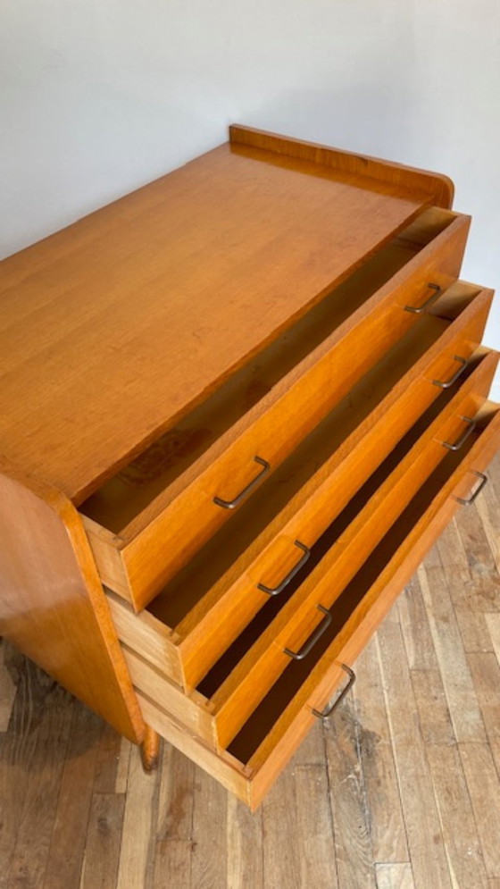 Vintage ladekast met kompasvormige poten – Ladekasten, Wood (photo 23 of 42)