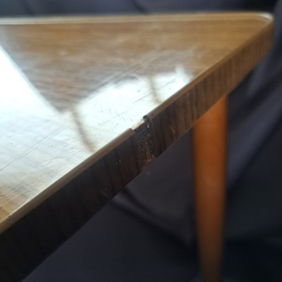 Image 1 of Vintage Set Side Tables - Mid - Century Wood Veneer (1960s)