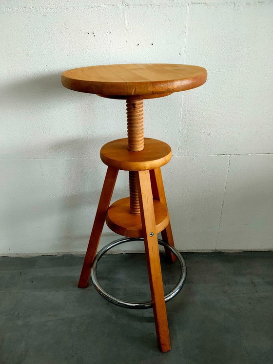 Image 1 of Vintage swivel stool/work stool piano stool potter's stool