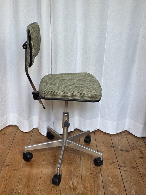Vintage Deense Labofa Bureaustoel (volledig gerestaureerd) – Bureaustoelen, Metal, Plastic (photo 3 of 10)