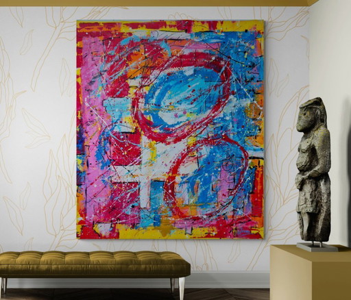 Jovan SRIJEMAC – Wandering Thoughts XXL – Künstler-Leinwand