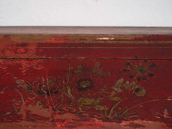 Antique garnet red oriental case (c.1900) #36 – Storage cabinet (photo 29 of 40)