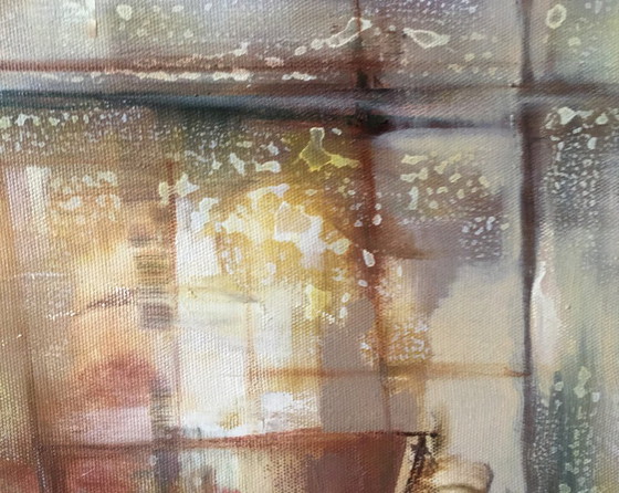Originales Ölgemälde, abstrakter Expressionismus, Stillleben – Gemälde & Zeichnungen, Canvas (photo 6 of 13)