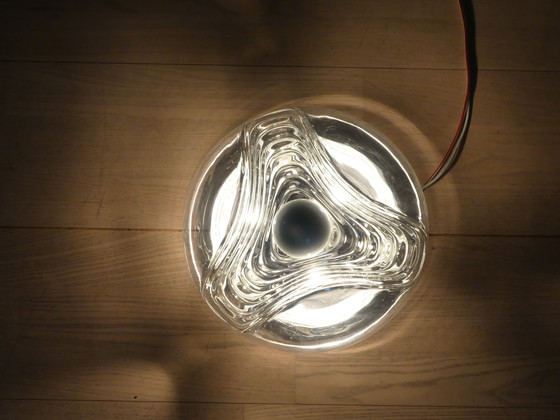 Image 1 of Peill & Putzler Wave ceiling lamp transparent Ø 26 cm UK1aEb