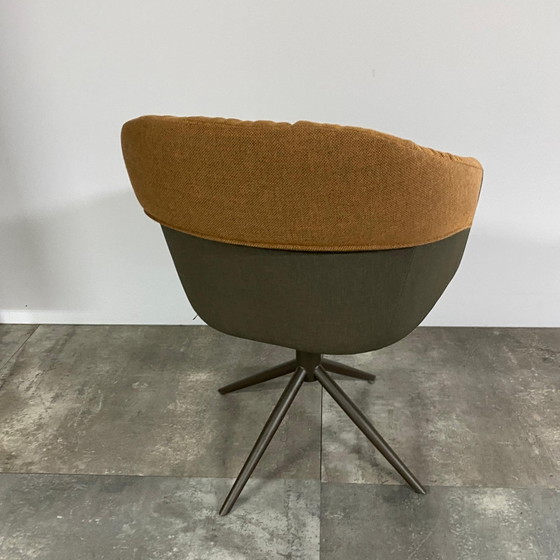 King  set van 4 – Bert Plantagie, Eetkamerstoelen, Plastic, Textile (photo 4 of 5)