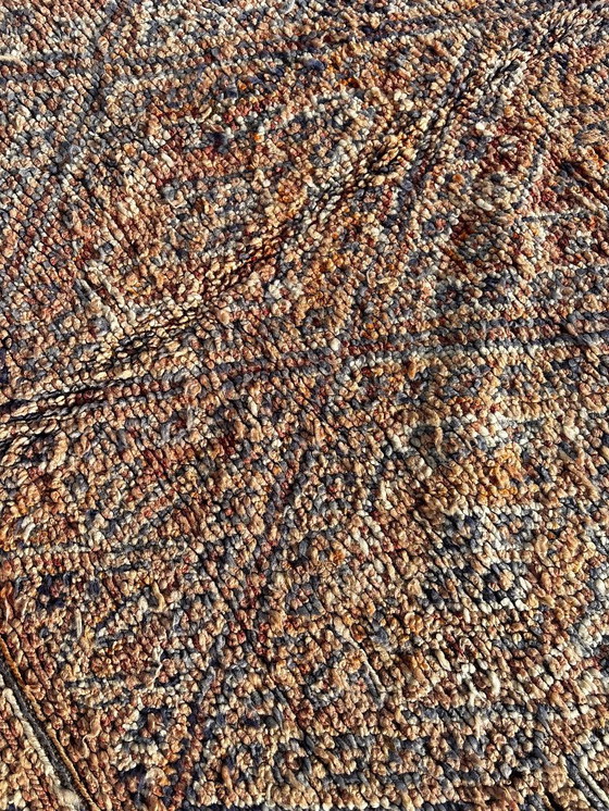 Image 1 of Vintage Moroccan Beni M’Guild Rug 190x290 cm – Authentic Handwoven Wool Berber Rug from the Atlas Mountains