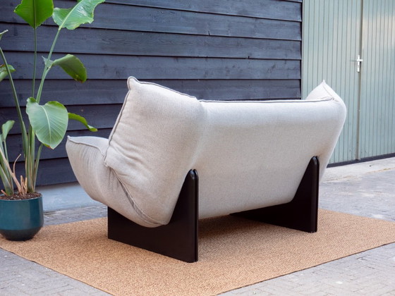 Leolux Tango | 2-seater design sofa | Grey Beige Wool – 2 seaters (photo 7 of 7)
