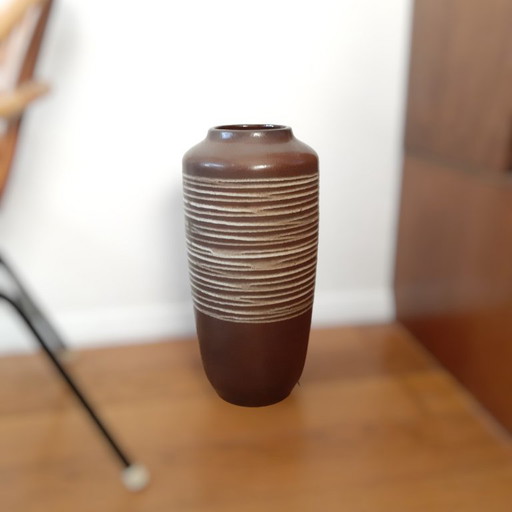 Jarrón Scheurich Fat Lava Mid Century Modelo 517 45, H 45cm – Scheurich W-Germany, vazen, Ceramic (photo 2 of 7)