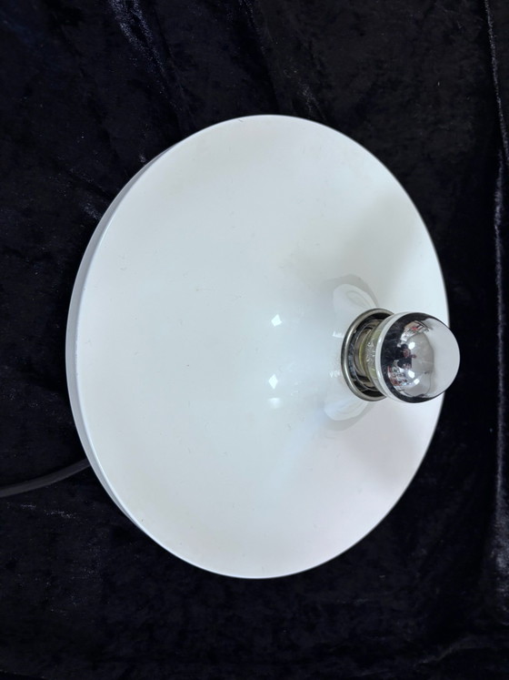 Lampada a disco Vintage Les Arcs - Metallo bianco, Applique (foto 4 di 10)