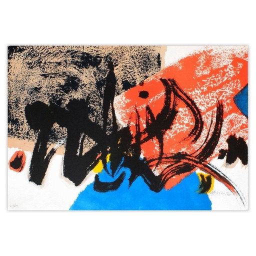 Chu KO Signierte Lithografie Barcelona (Olympische Spiele) 1992 – lithos zeefdrukken, Paper (photo 2 of 5)