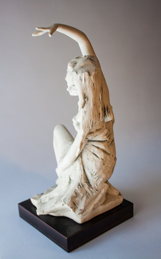 Image 1 of Original sculpture by Giovanni Barbetta. Sculpture of a woman. Porcelain female figure. Contemporary sculpture by the artist.