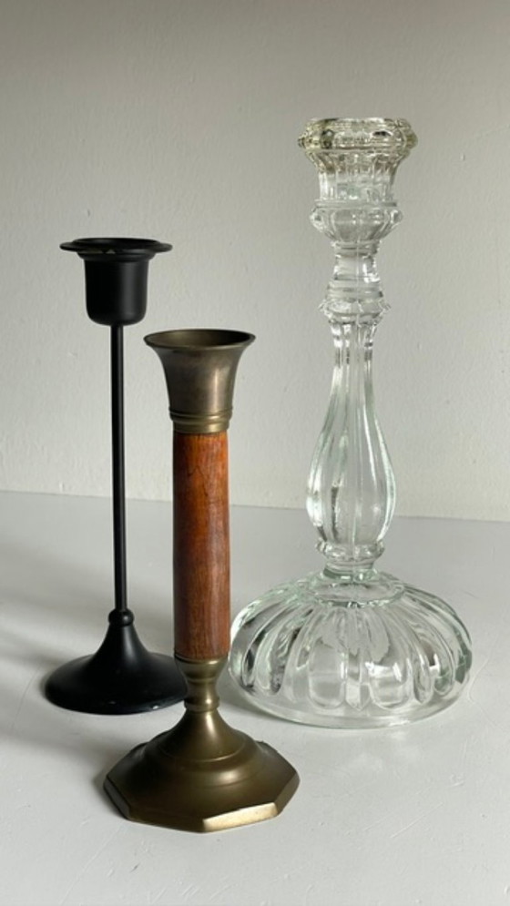 Trio di Portacandele Chic VINTAGE – Vetro (photo 21 of 29)