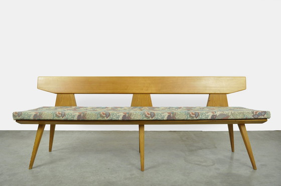 Image 1 of Dänische handgefertigte Vintage-Bank von Jacob Kielland-Brandt, 1960er Jahre