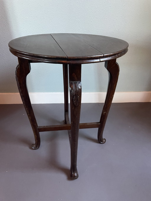 Bijzettafeltje Queen Anne