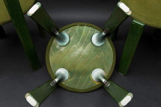 Image 1 of 3 chaises d'appoint empilables Design Bruno Rey for Kusch & Co