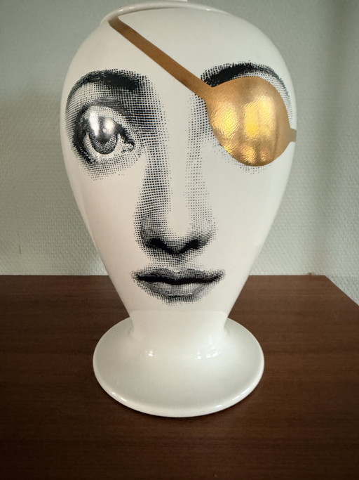 Fornasetti x bitossi ceramic vase 30 cm theme Vaiazioni limited 129/499
