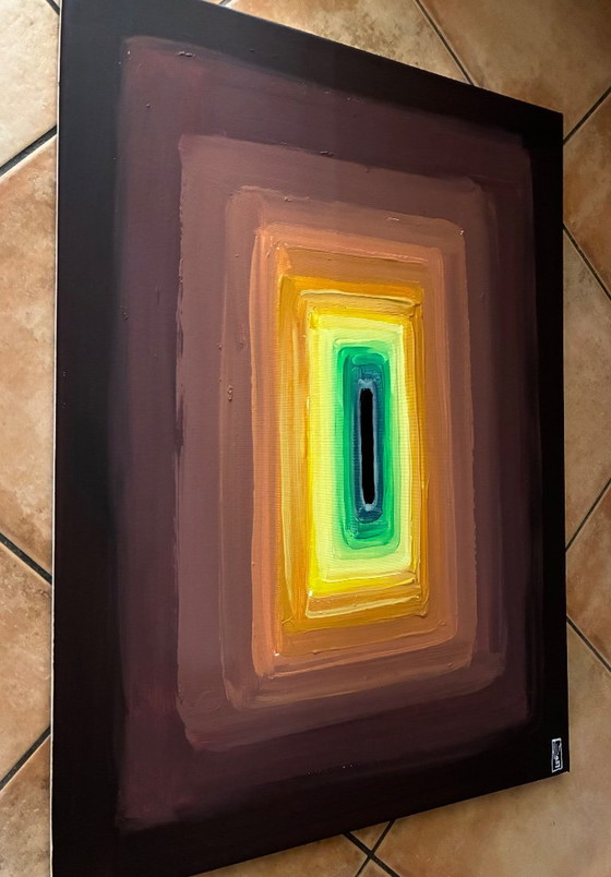 Pulsazione Cromatica II – Paintings & Drawings, Canvas (photo 5 of 10)