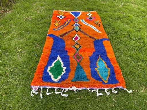 Tapis marocain en laine 250cmx100cm