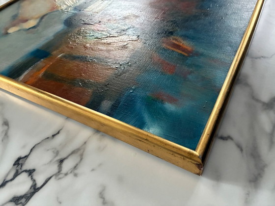 Image 1 of Olio su tela, Serge Tillou (1928-2025), Paesaggio di scogliera, Bretagna