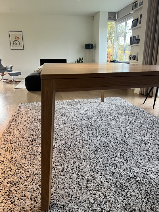 Image 1 of Team7 - Verlengbare Eikenhouten eettafel