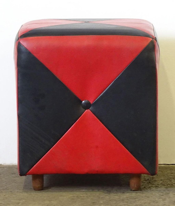 Mid-Century Stool or Ottoman – Mid Century Modern (photo 2 of 4)