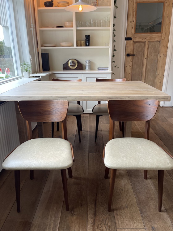 Image 1 of 2 dining room chairs Louis van Teeffelen