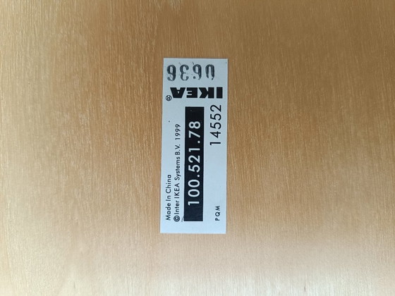 Image 1 of Vintage - Ikea - Deux ensembles de tables basses et tables d'appoint Svalsta - Style Alvar Aalto - Suède - 1999