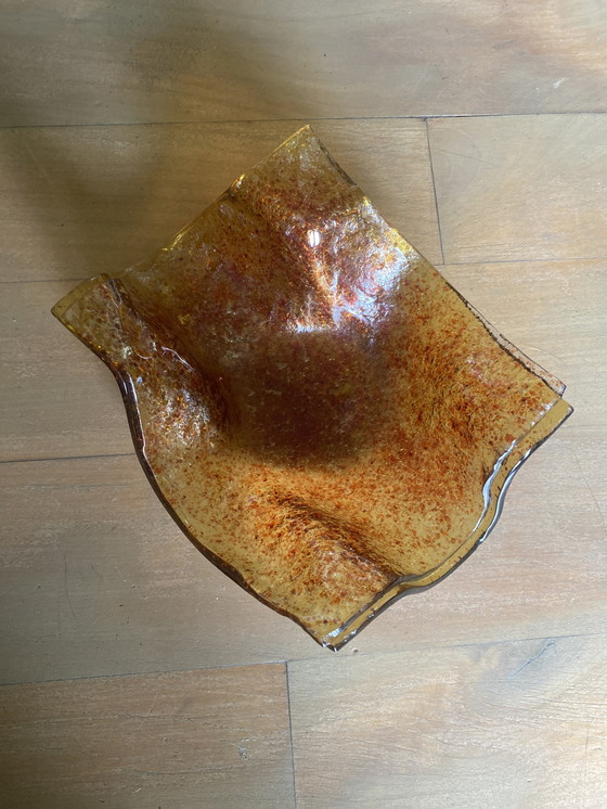 Image 1 of Piatto vintage a doppio strato o delle dimensioni di un fazzoletto