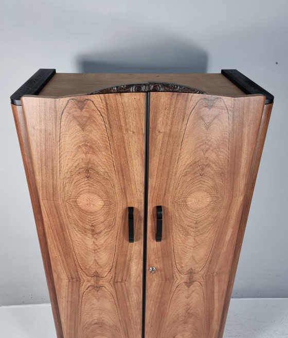 Image 1 of Art Deco Walnut Wardrobe, 1970s