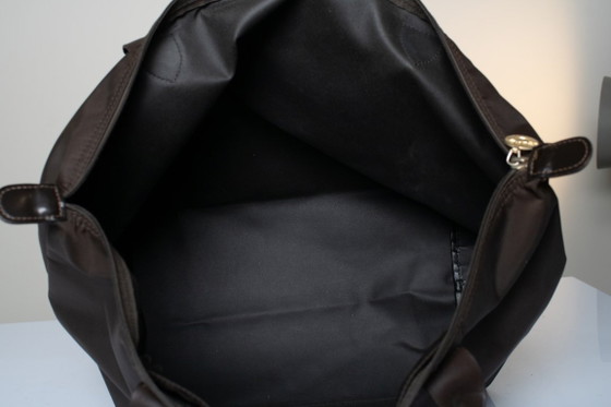 Longchamp, Brown Depose Medium Tote – Tote bags, Nylon (photo 8 of 8)