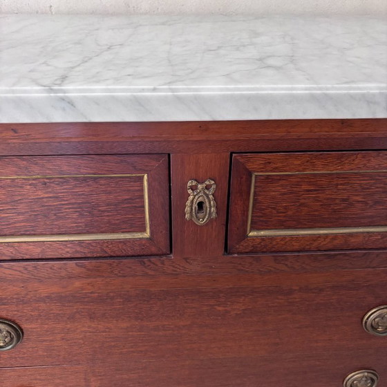 Image 1 of Wooden chest of drawers