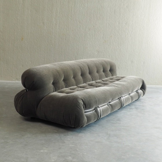 Image 1 of Soriana 3-seater sofa by Afra & Tobia Scarpa for Cassina