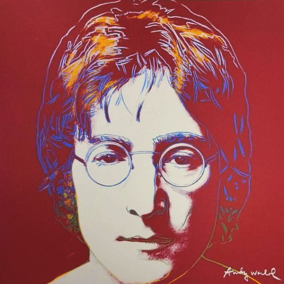 Image 1 of Lithographie d'Andy Warhol en édition limitée par CMOA, numérotée au crayon.