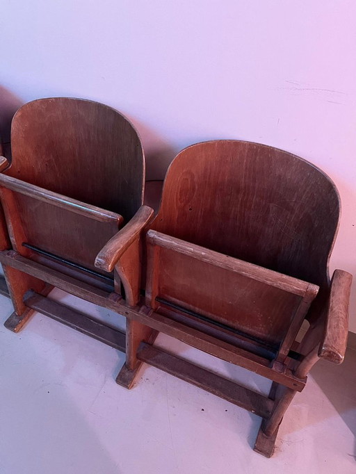 Thonet theaterstoel
