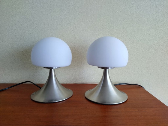 Image 1 of Set Mushroom Touch Lampjes 