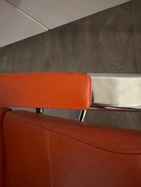 Image 1 of Poltrona reclinabile moderna Jori Mensana JR 7260 Mono-Move - pelle - vintage - Bauhaus