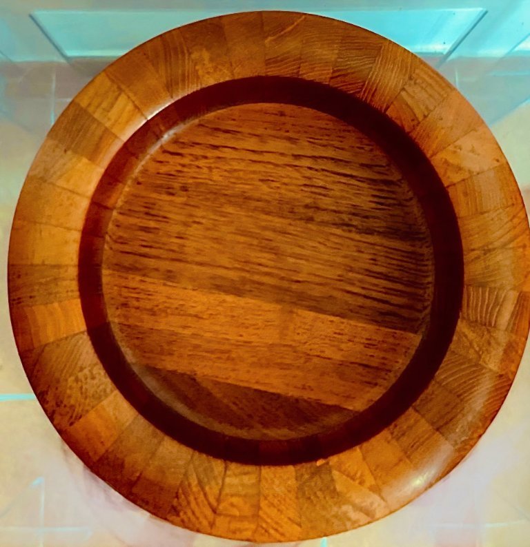 Vintage Digsmed Denmark Teak Bowl – Danish Design 1960s (MCM