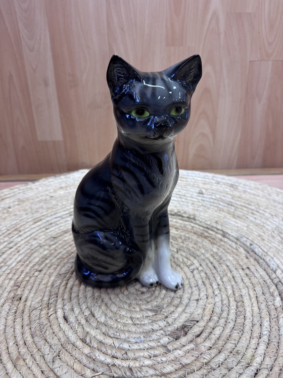 Image 1 of Vintage Goebel porcelain cat figurine