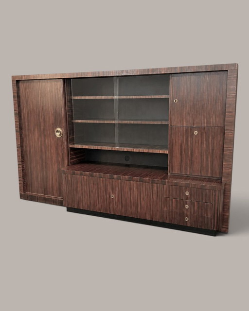 Bruno Paul – Großer Schrank Der Neuen Sachlichkeit, Ca. 1930 – buffetkasten, Wood