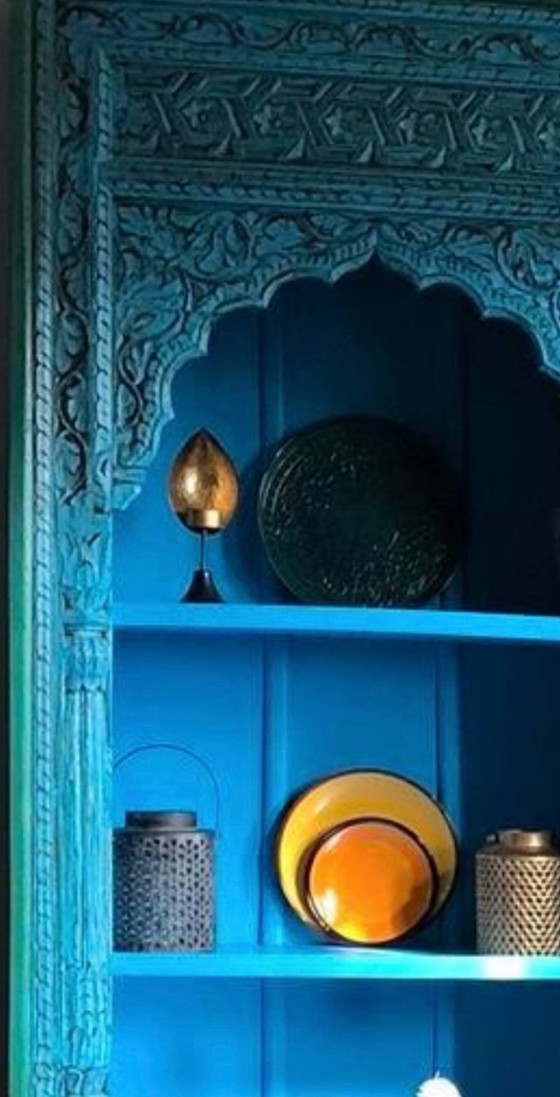 Image 1 of armoire en bois de manguier indien